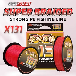 YGKX 13 línea de pesca trenzada 100/150/200/300/500M hebras multifilamento línea de PE aparejos de pesca de agua dulce y salada línea de pesca