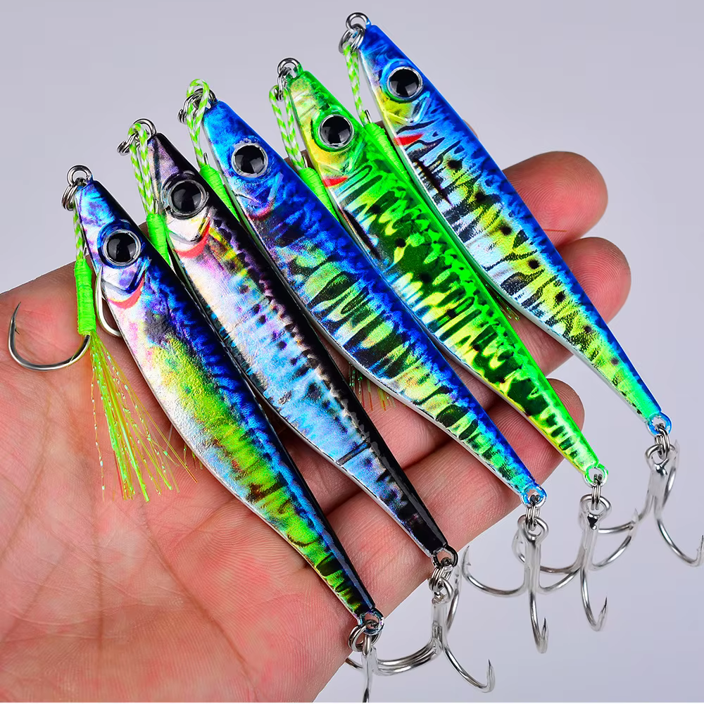 Señuelo Metal Jig hundente para pesca en agua salada y casting - imagen 3