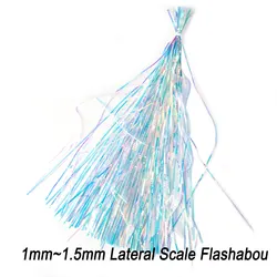 Flashabou – Seda sintética para atado de moscas de agua salada