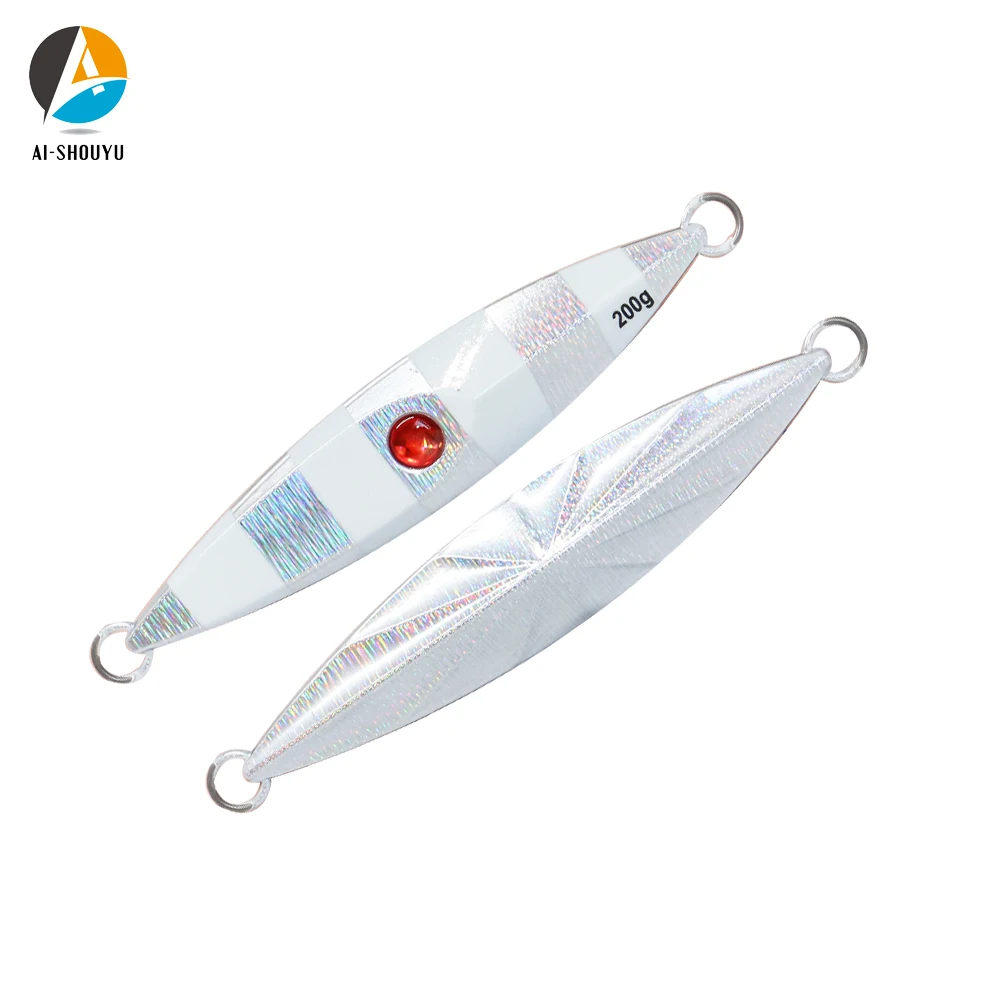 Cuchara slow jigging AI-SHOUYU Matel – Señuelo de plomo para lubina - imagen 4