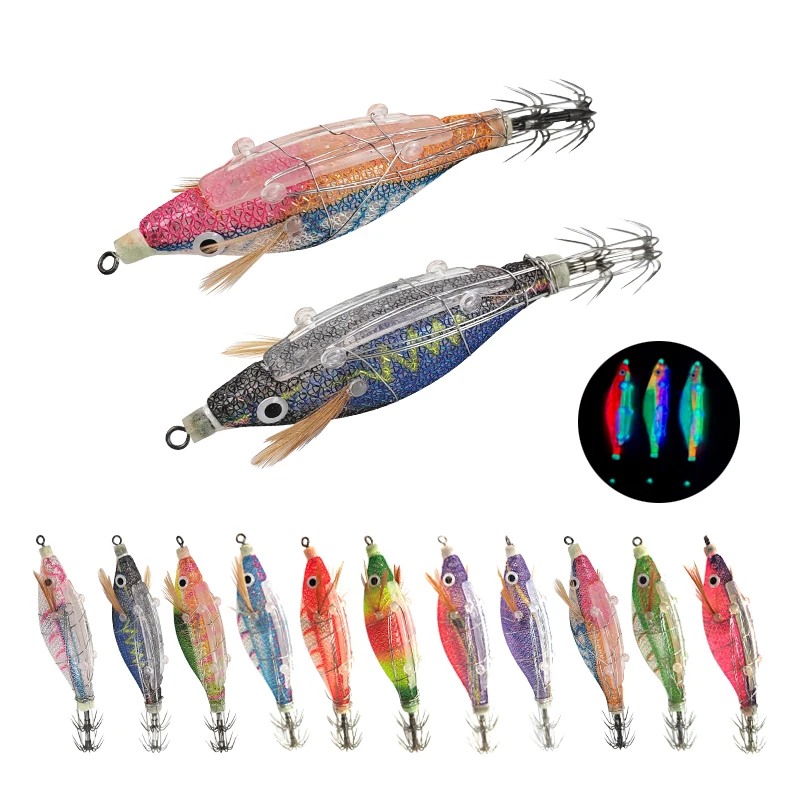Señuelo Jigging Flotante para Calamar – 85mm 8,2g - imagen 2