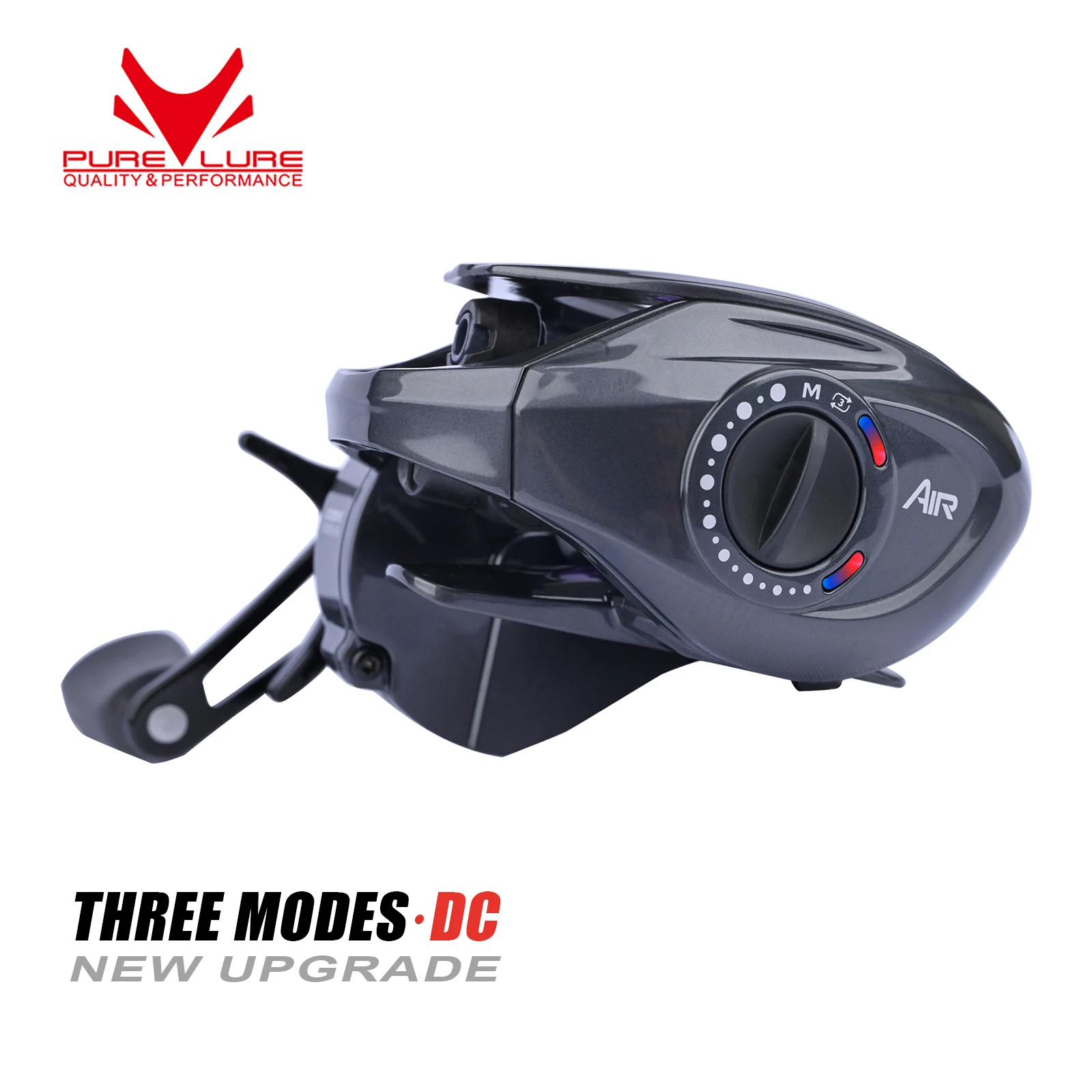 PURELURE CHEETAH AIR Carrete Baitcast 3 Modos DC – Fibra Carbono