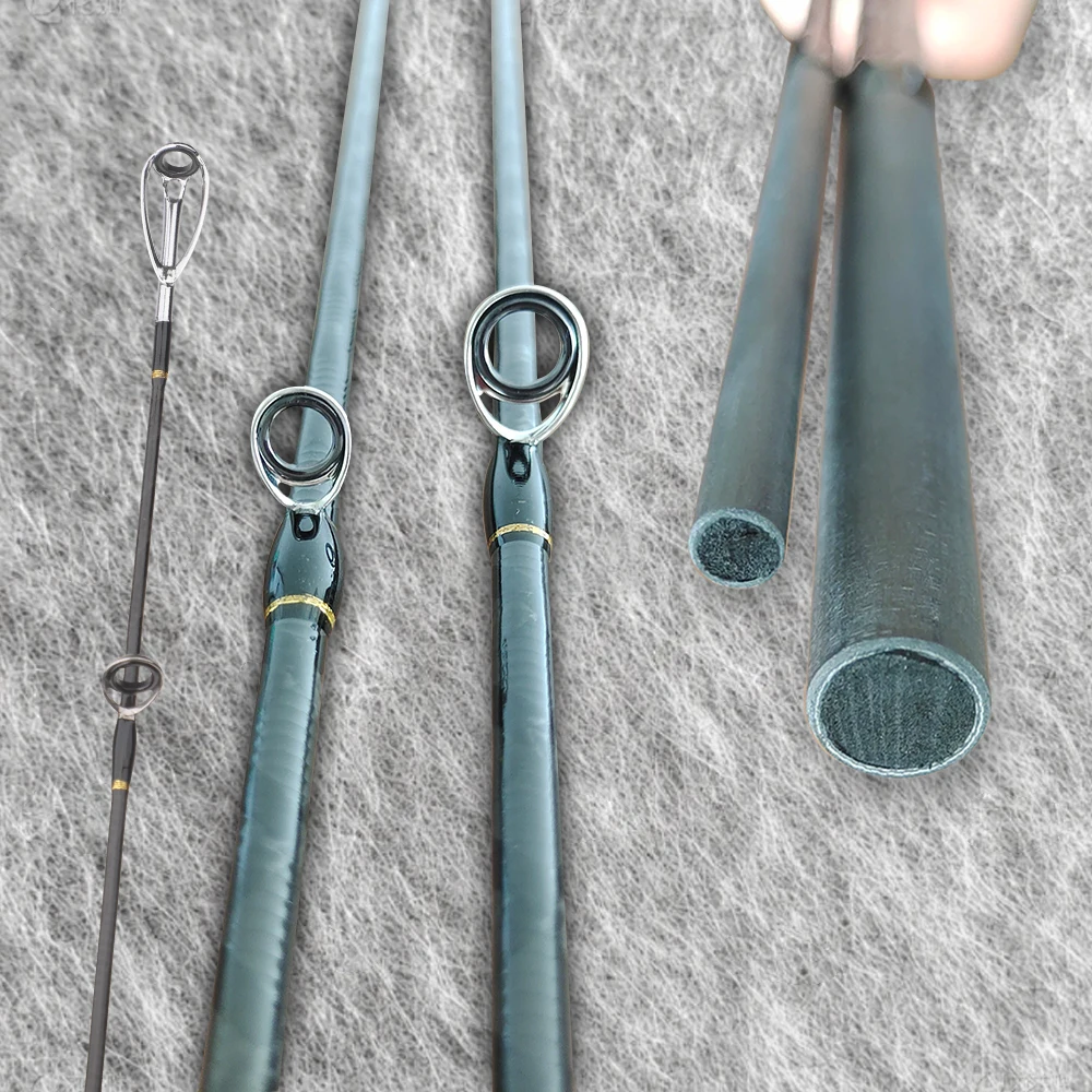 ROLLFISH-caña de pescar giratoria de fibra de carbono, lanzamiento de larga distancia, regalo de agua dulce y salada de media potencia, línea de PE de 100 M - imagen 5