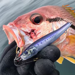 Jig de Metal 3D Shore Jigging 30G60G100G220G señuelo de pesca de agua salada cebo Artificial fundido de arrastre lento para atún marino Mahi Marlin Wahoo