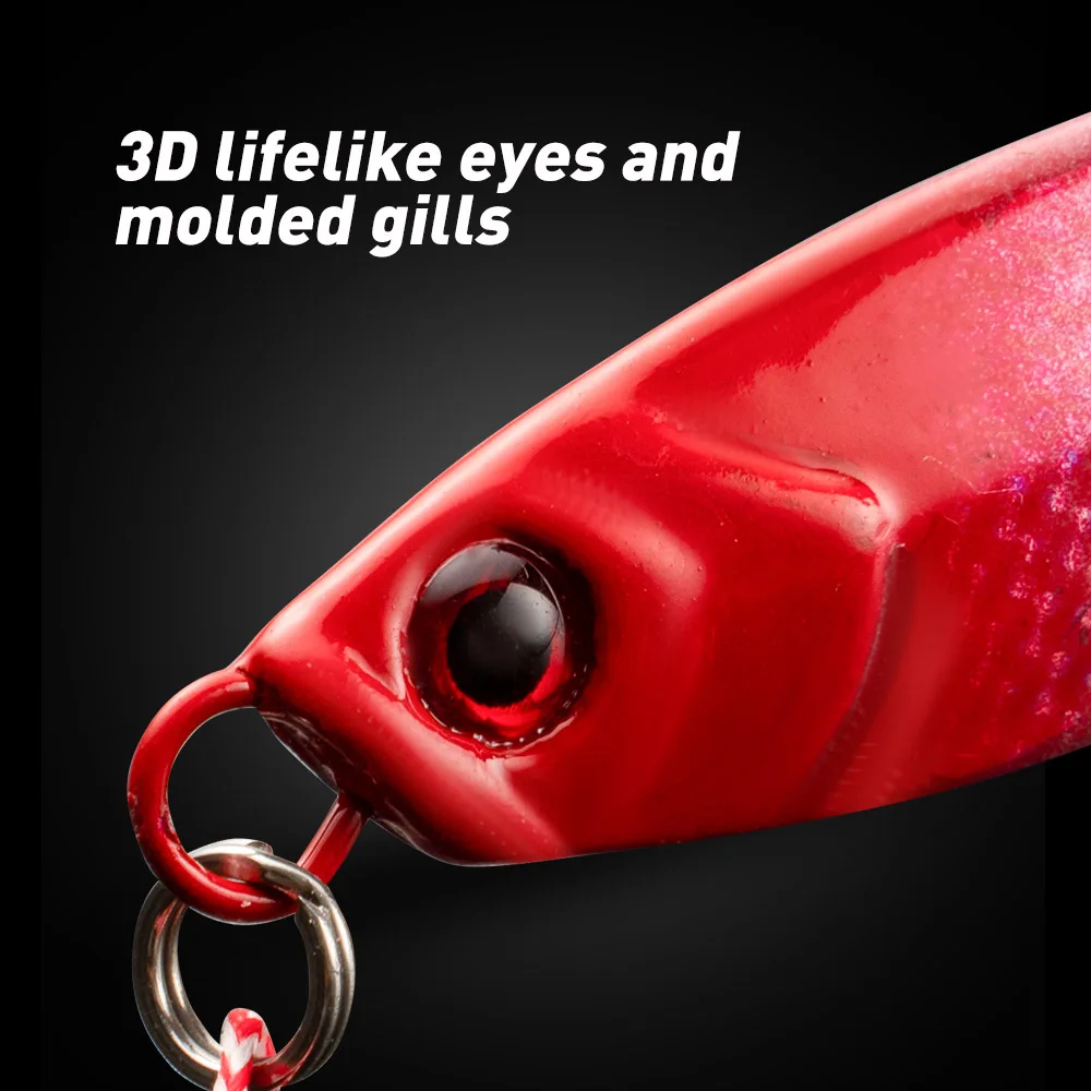 Plantilla de Metal, juego de 5 uds., señuelo de Pesca de 10G, 15G, 20G, cuchara, orilla de barco de mar, fundición larga, Jigging lento, Señuelos de Pesca de mar, trucha - imagen 4