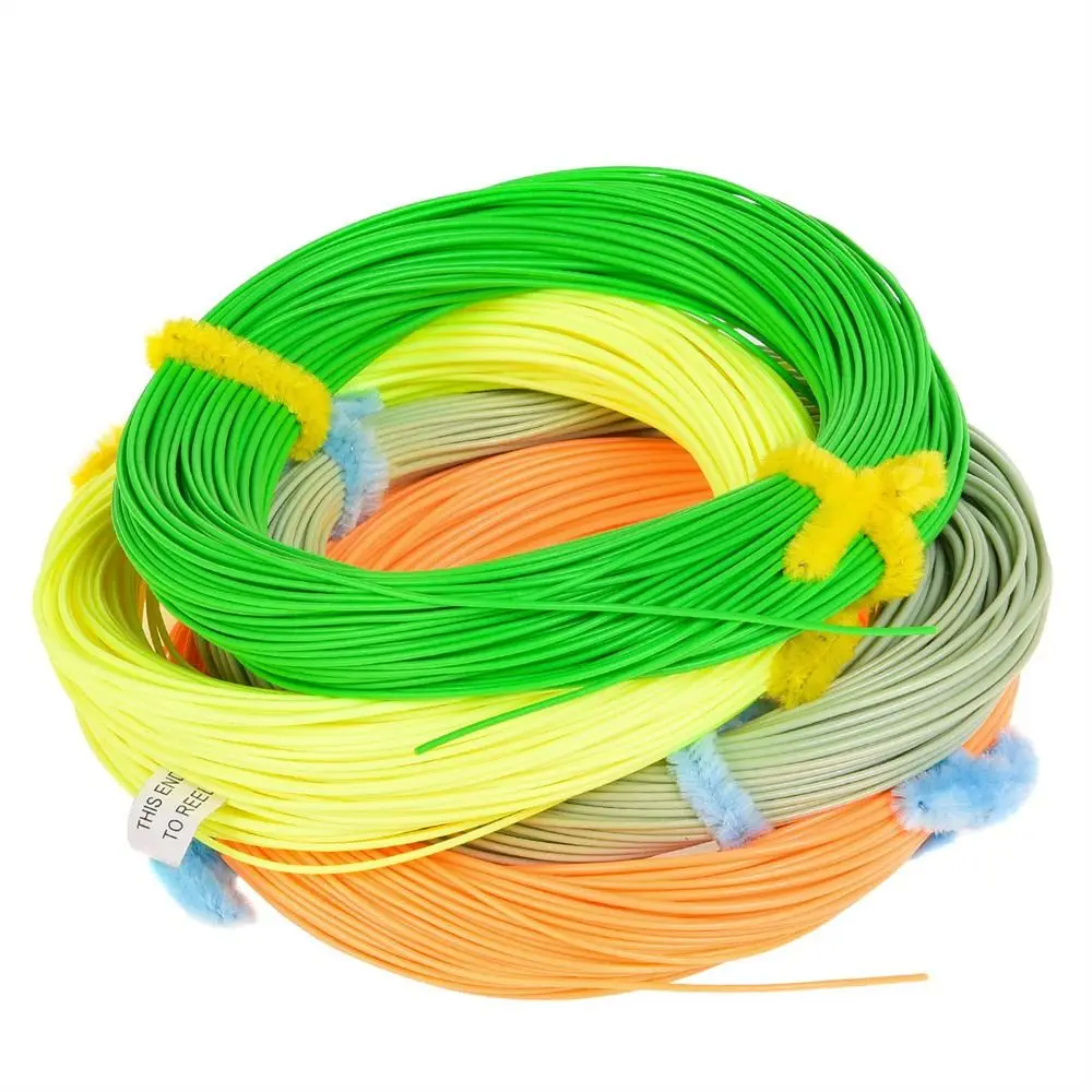 Línea de pesca con mosca frontal Fluo, 100 pies, WF3FWF8F, fundición larga flotante hacia adelante, 4 colores, aparejos de pesca con peso - imagen 4