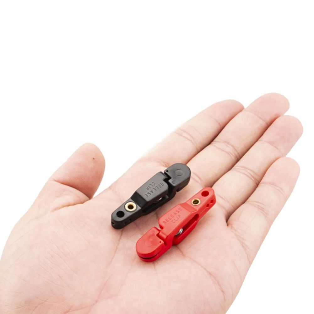 Clips de liberación a presión de tensión pesada roja, Clips de liberación Outrigger, Clip de línea para placa cepilladora de peso, cometas, Downrigger - imagen 2