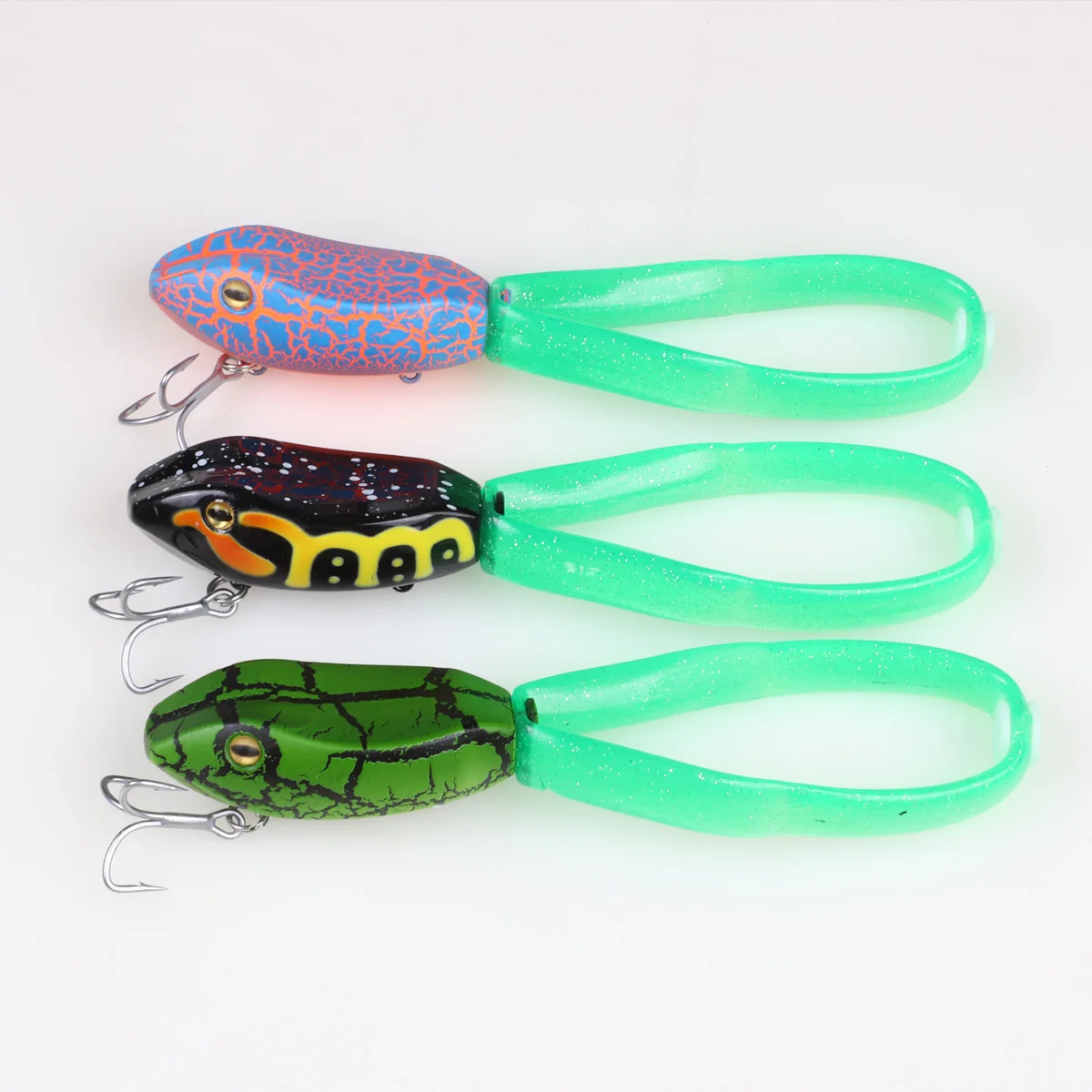 Señuelo de pesca de rana flotante, cebo de pesca, aparejos de pesca, cebo de pesca