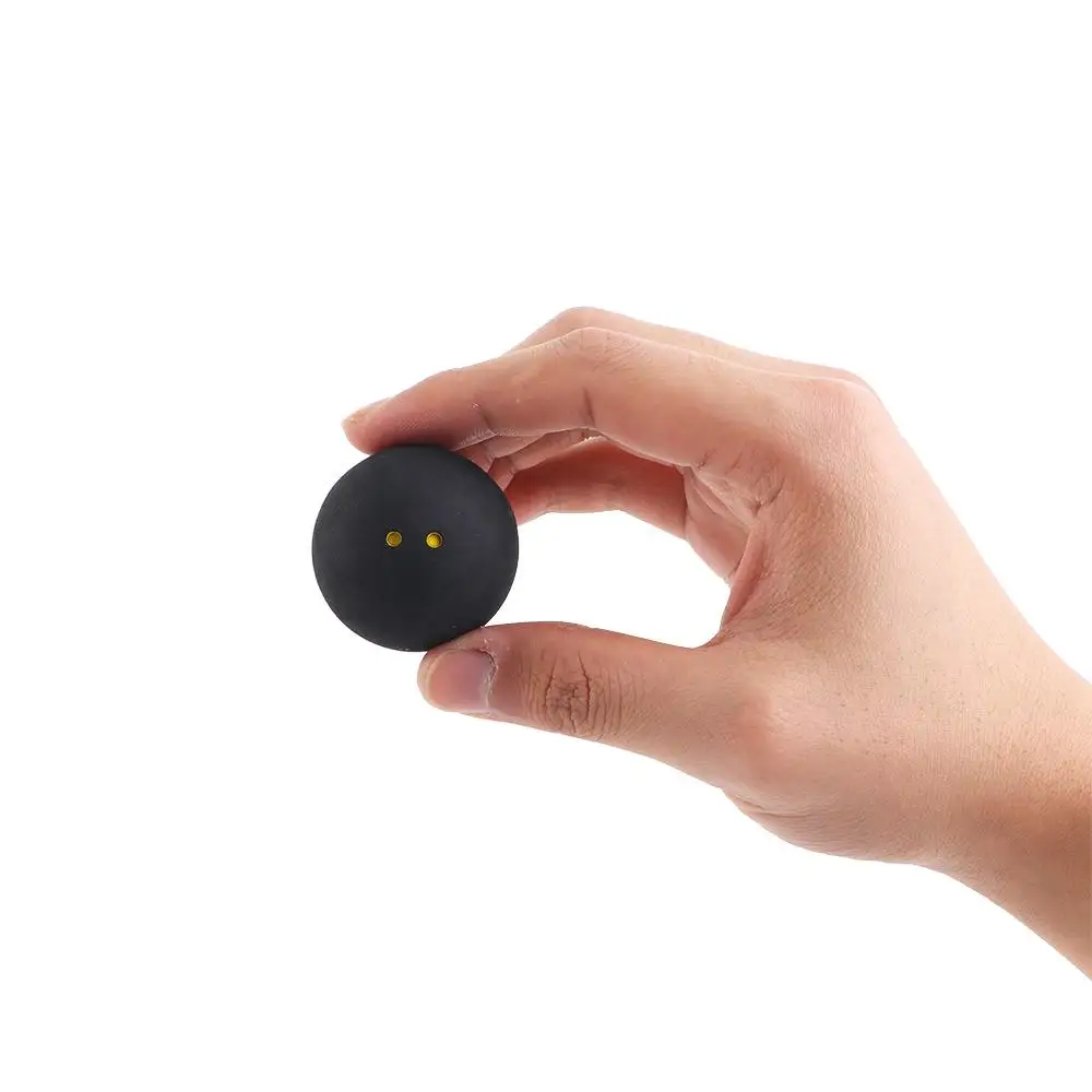 Competition Squash Rubber Balls Training Tool Double Yellow Dot Training Squash Ball Two-Yellow Dots Low Speed Ball Squash Ball - imagen 5