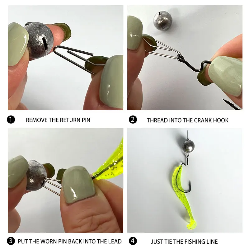 10 Uds herramientas de pesca plomo pesas inferiores pesca Drop Shot pesas aparejo cañón bola plomo accesorios de pesca - imagen 5