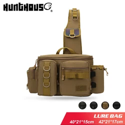 Hunthouse Bolsa de pesca portátil para señuelos y accesorios