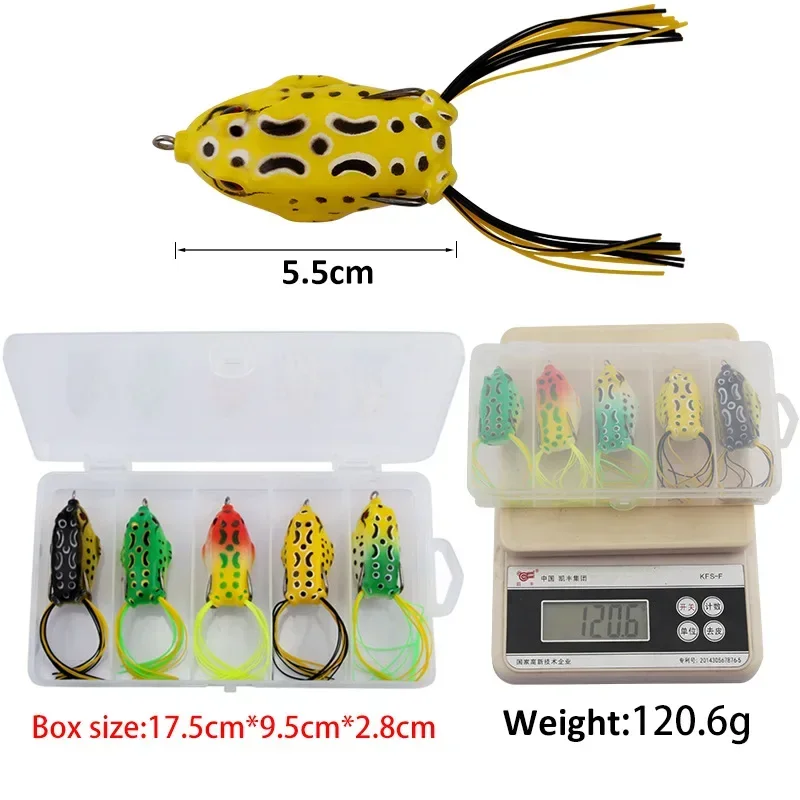 Señuelo rana Topwater Softbait articulado – Cebo natación trucha - imagen 2