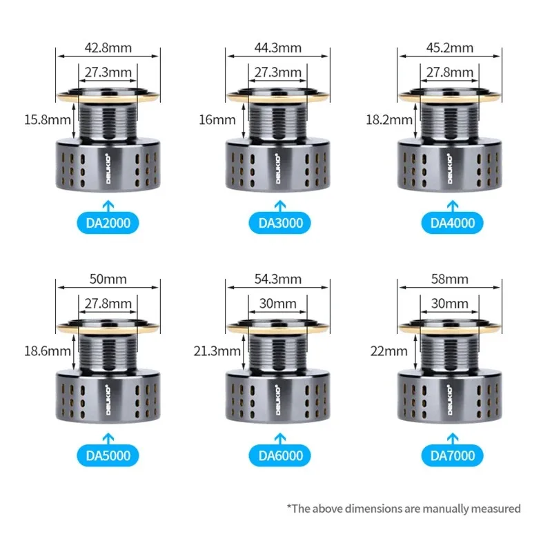 Mavllos DA 4000 Carrete giratorio ultraligero para surfcasting - imagen 4