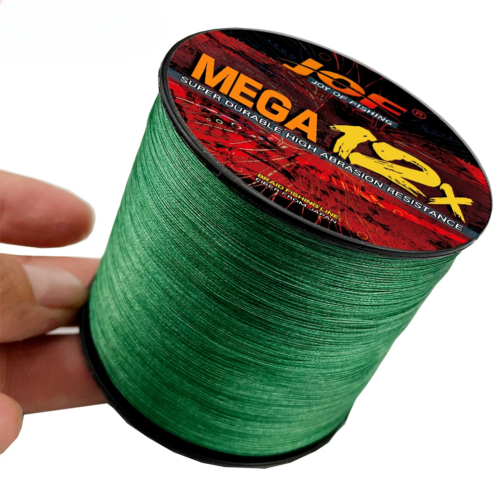 JOF 16/12 hebras sedal de pesca de mar multifilamento Pe X16 X12 0,16mm-0,80mm 25lb-200lb línea trenzada antimordida resistente al desgaste - imagen 4