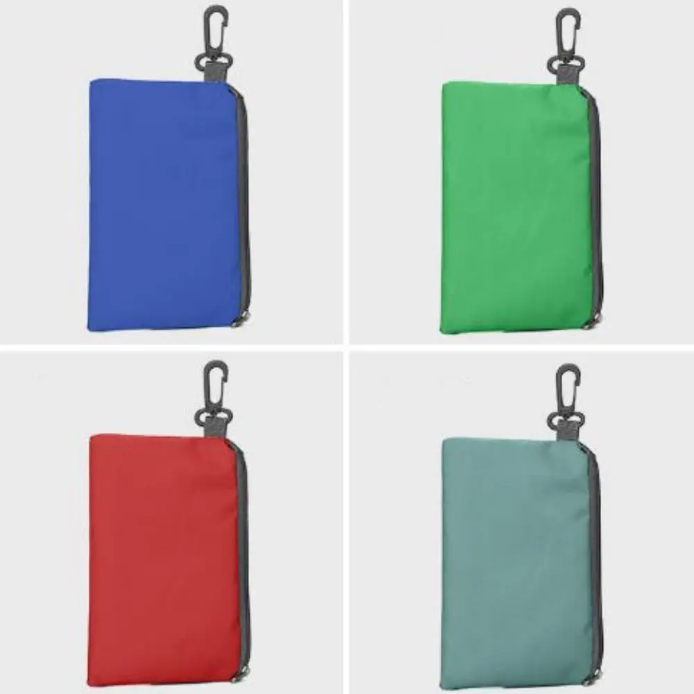 Nuevo con gancho cremallera bolsa impermeable al aire libre Color puro 12*18cm bolsa de natación bolsa 10 colores Camping senderismo bolsa de almacenamiento - imagen 3