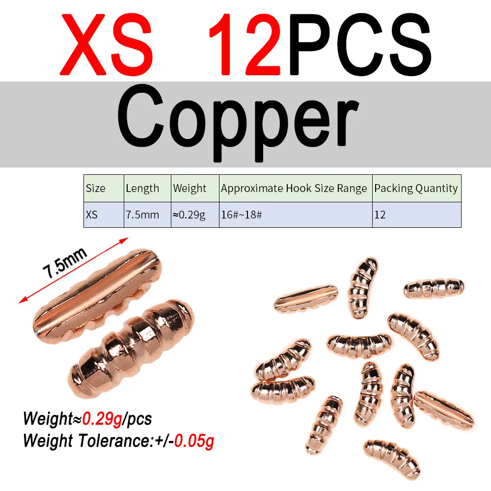 XS 12pcs Copper