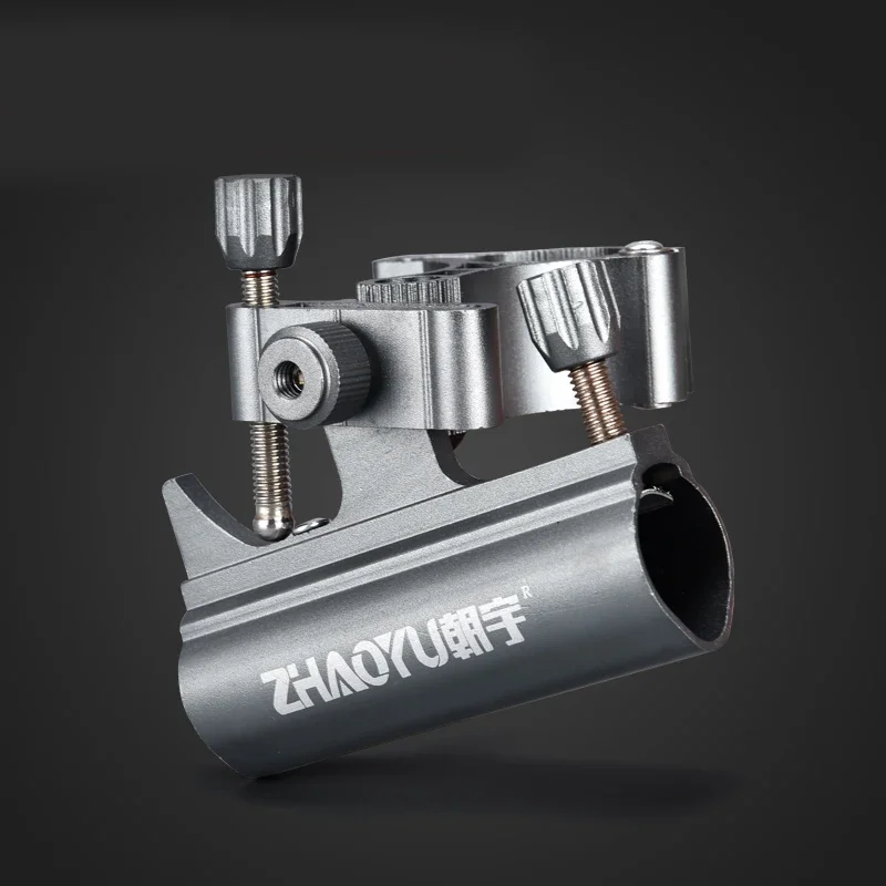 Accesorios para sillas de pesca, aleación de aluminio y magnesio, jaula para peces de torreta, rejilla para señuelos de peces, soporte de luz, adecuado para la mayoría de los captadores de pesca - imagen 4