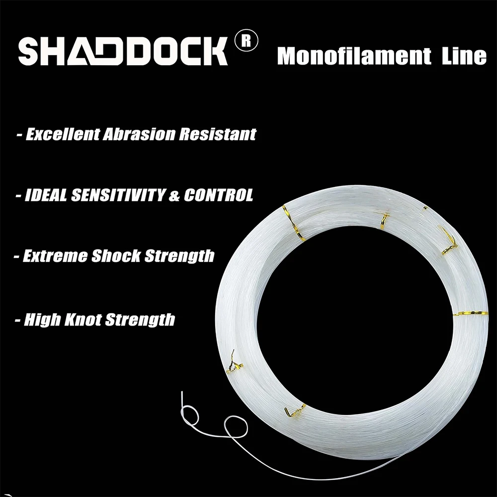 Línea de pesca monofilamento de 500M, 13 lb-396 lb, líneas de pesca mono de nailon, línea líder de pesca súper fuerte para agua dulce y salada - imagen 4