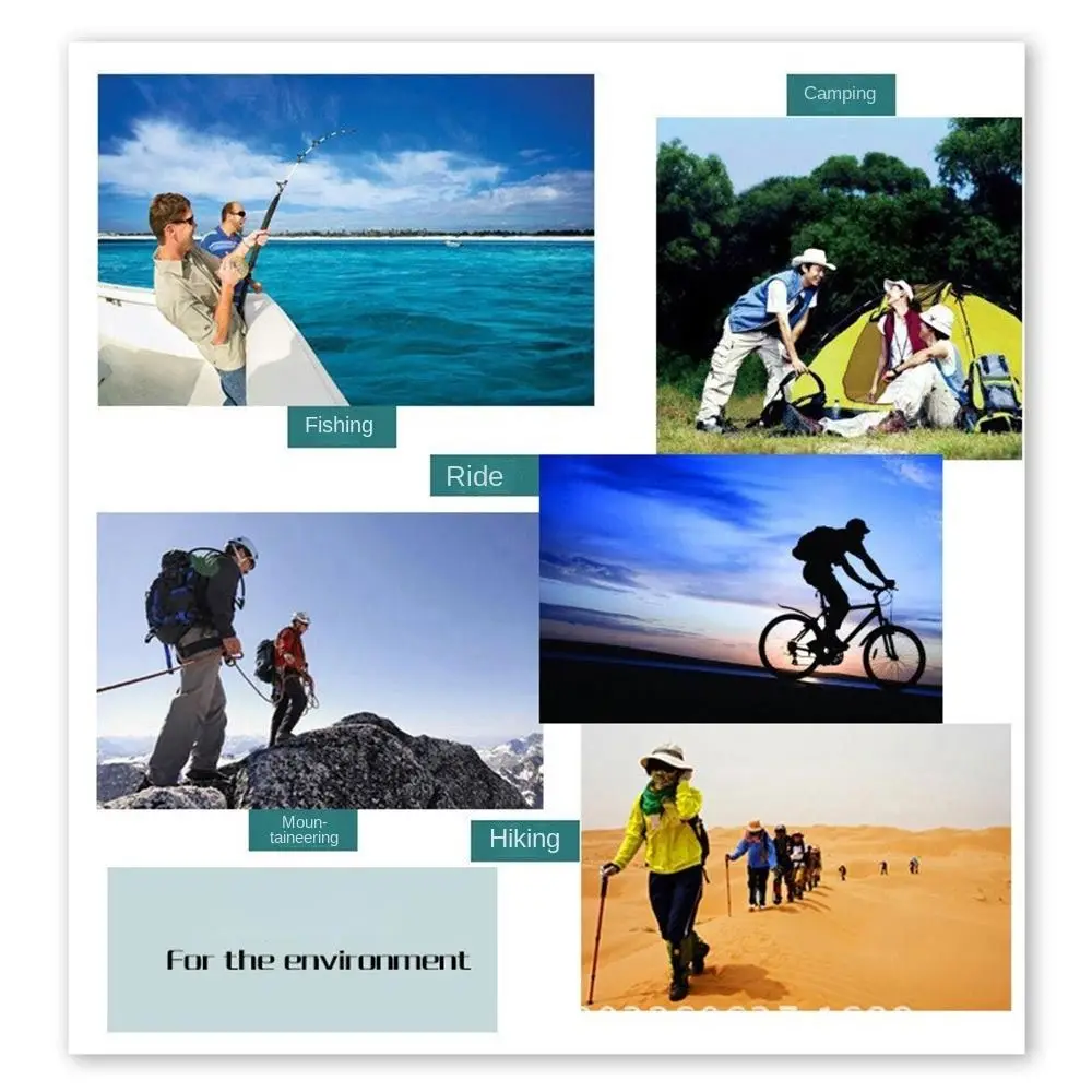 Sombrilla con protección UV para verano, sombrero para el sol, cubierta transpirable para el cuello y la cara, gorra de pescador, gorra de playa de ala ancha para exteriores - imagen 5