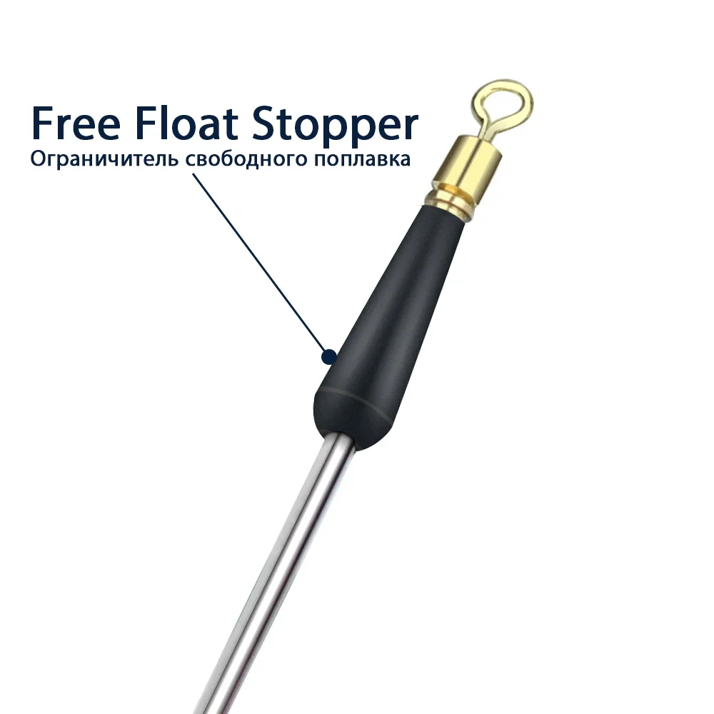 DNDYUJU 50 Uds flotadores de pesca de deriva de alta calidad asiento cabeza de cobre Bobber de goma para flotador de pesca asiento de boya de rotación - imagen 4