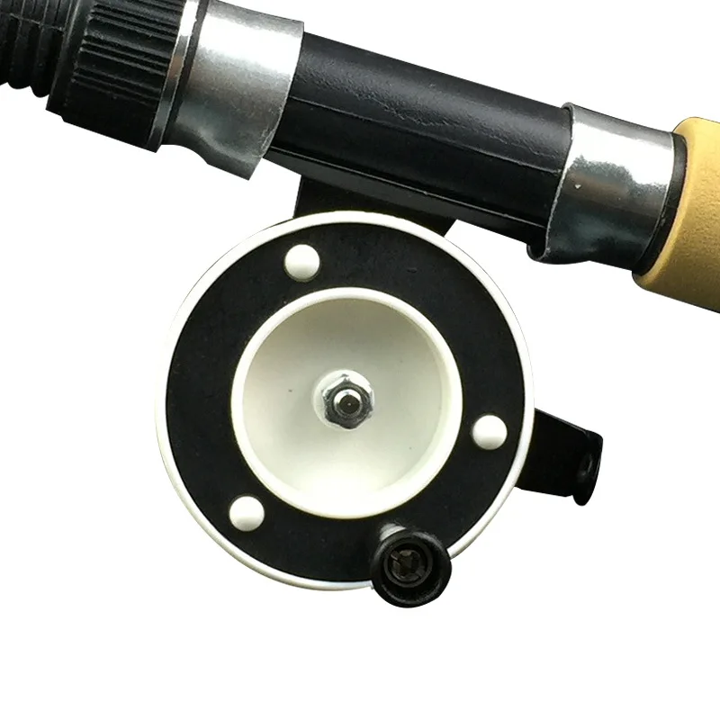 Carretes de pesca en hielo, balsa frontal súper ligera, carrete de mosca, pesca de invierno, Mini rueda de línea de pescado pequeña - imagen 3