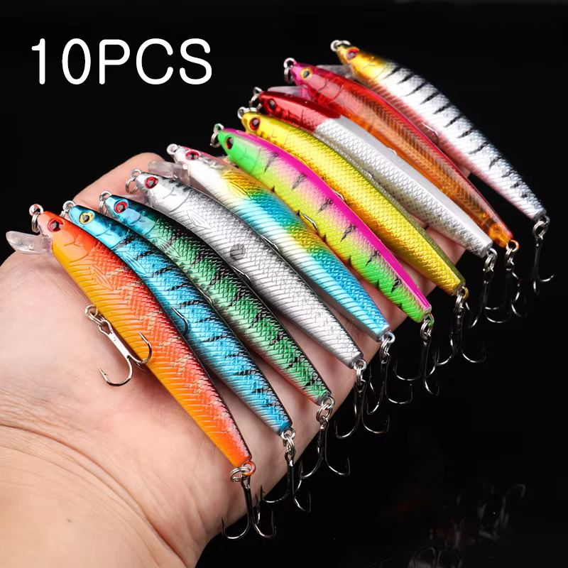 Minnow flotante 95mm 7g – Señuelo para carpa y perca - imagen 5