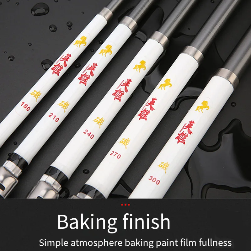 Caña giratoria para pesca en roca, Mini caña telescópica portátil de 1,8/3m, peso de fundición de carbono, 5-20g, ultraligera, sección 5/9 - imagen 4