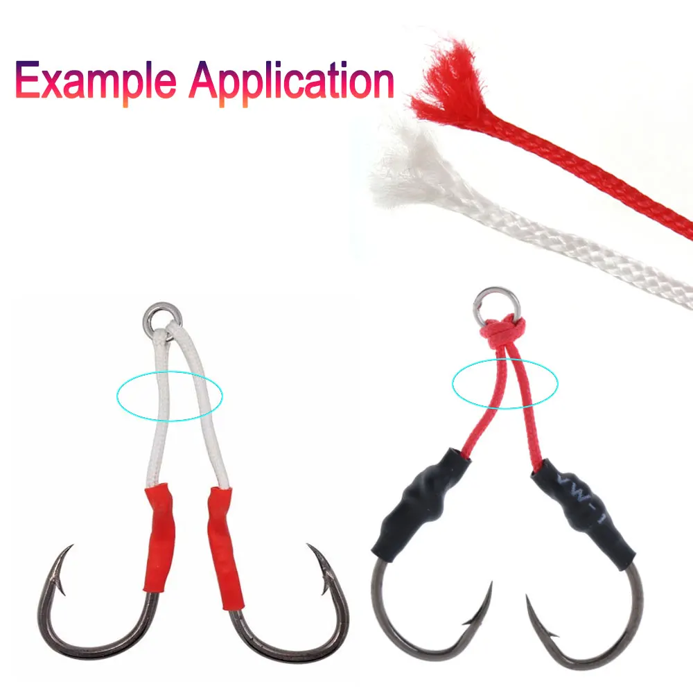 Bimoo, 10 m/paquete, 16 hebras, hilo de pescar de PE trenzado, cuerda de núcleo hueco súper fuerte para anzuelo de asistencia, aparejo, pesca de lanza de buceo - imagen 4