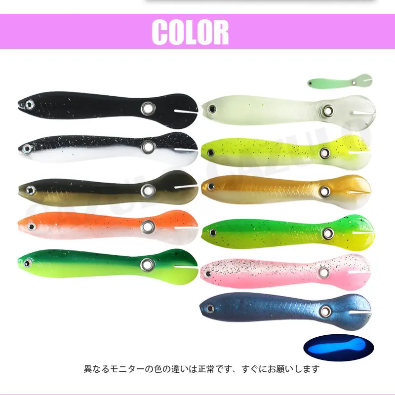 Señuelo de pesca suave, cebo de gusano de camarón pequeño de silicona, 2g/6g, 3 unids/lote - imagen 2