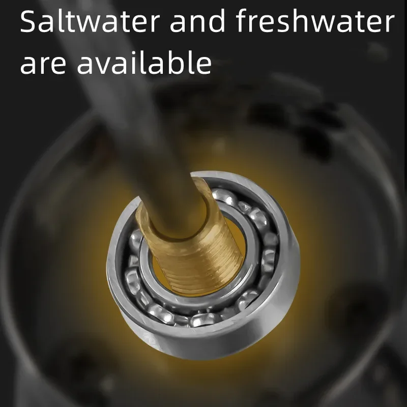 Mavllos-carrete de pesca de carpa, accesorio para pescar lubina, poco profunda, freno de fuerza, relación de 8kg, mango de goma 5,2: 1, carrete giratorio para trucha - imagen 4