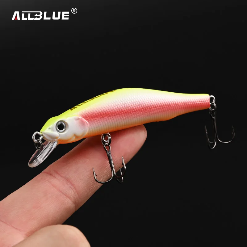 ALLBLUE TRACK 80SP suspendido Wobbler pececillo largo magnético 8,5g Jerkbait señuelo de pesca cebo Artificial de plástico duro aparejos de Lucio - imagen 5