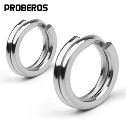 PROBEROS Anillos Split de acero inoxidable – Tallas 0 a 8