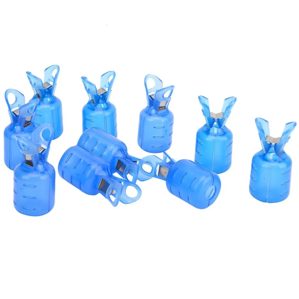 10PCS PP Fishing Hook Cover Portable Tackle Accessories Fishing Lure Cover Large Size Squid Jig Hook Protector Squid Jigging - imagen 5