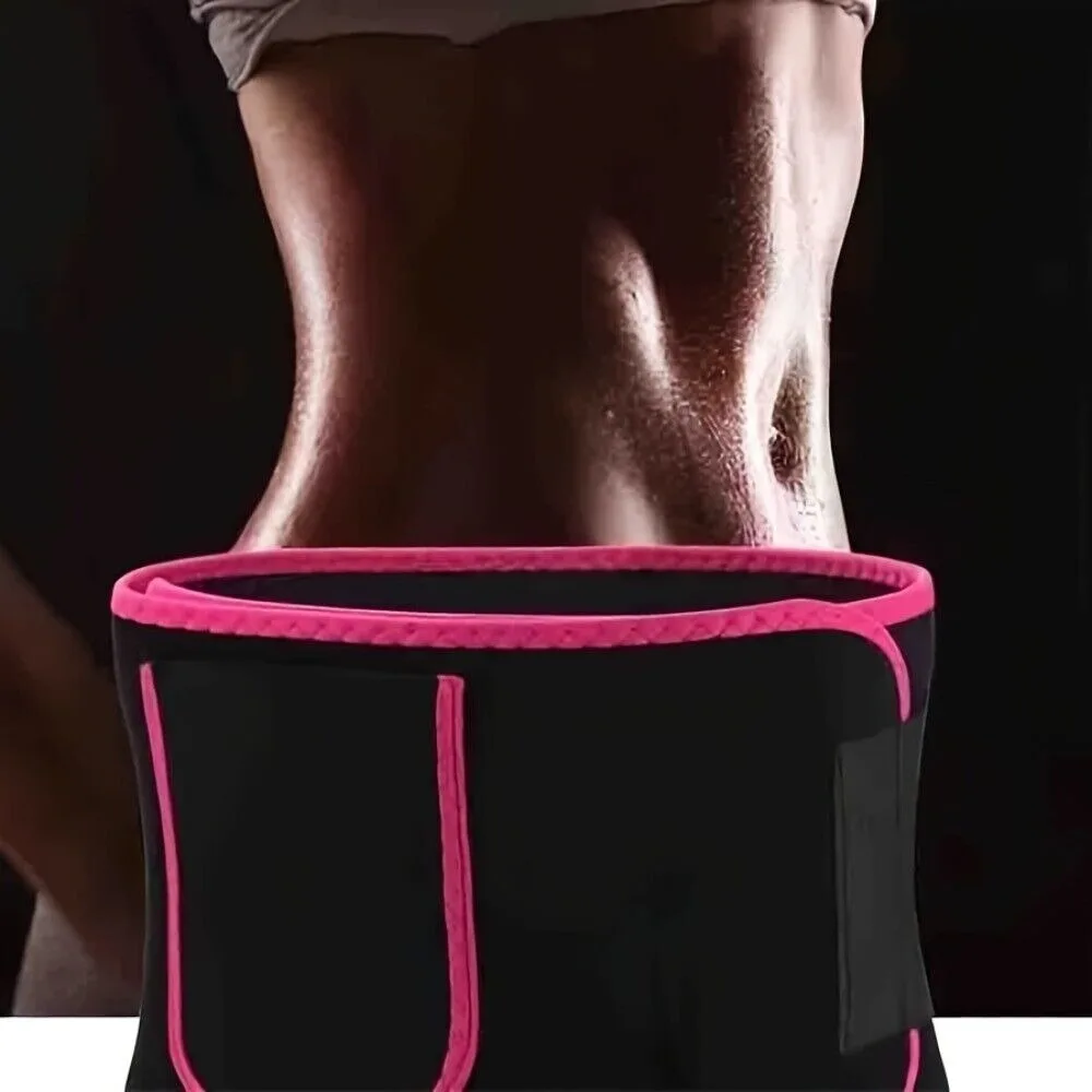 Cinturón de sudor adelgazante de iones de plata, cinturón ajustable para quemar grasa, cinturón deportivo para esculpir el cuerpo, faja elástica para el sudor del vientre, cinturón para hombres y mujeres - imagen 4