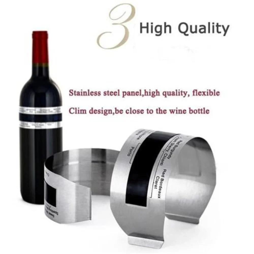 Termómetro de cuello de vino, herramienta para bebidas, termómetro inteligente para botella de vino, Clip de pantalla Lcd para champán y cerveza - imagen 5
