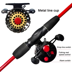 GHOTDA Carrete para pesca en hielo – Arrastre suave