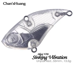 Chan'sHuang Señuelo de pesca artificial - cebo blanco 5,5 cm