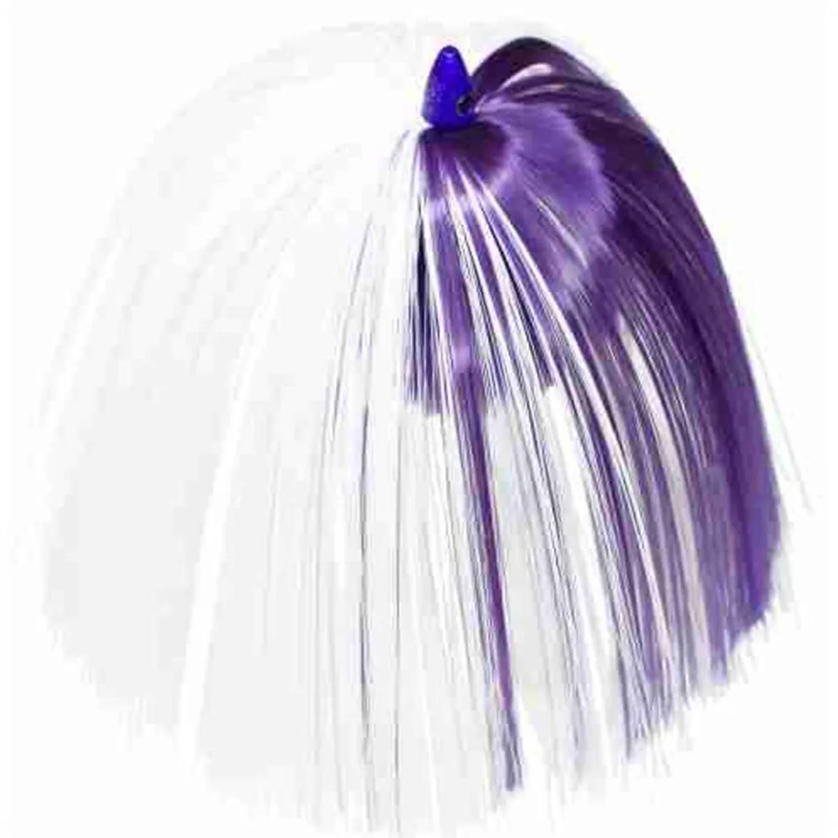 2pcs White Purple