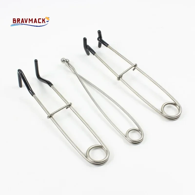 Desenganche de pesca de acero inoxidable, esparcidor de Boca de pescado portátil abierto, esparcidor de mandíbula de pescado, dispositivo de desacoplamiento, herramientas de pesca