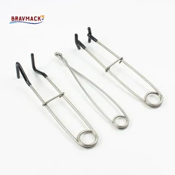 Desenganche de pesca de acero inoxidable, esparcidor de Boca de pescado portátil abierto, esparcidor de mandíbula de pescado, dispositivo de desacoplamiento, herramientas de pesca