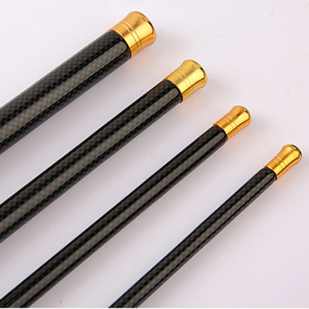 Caña de pescar ultracorta de bolsillo, caña de pescar dura de carbono para piscina, equipo de pesca de carbono, caña de mano - imagen 4