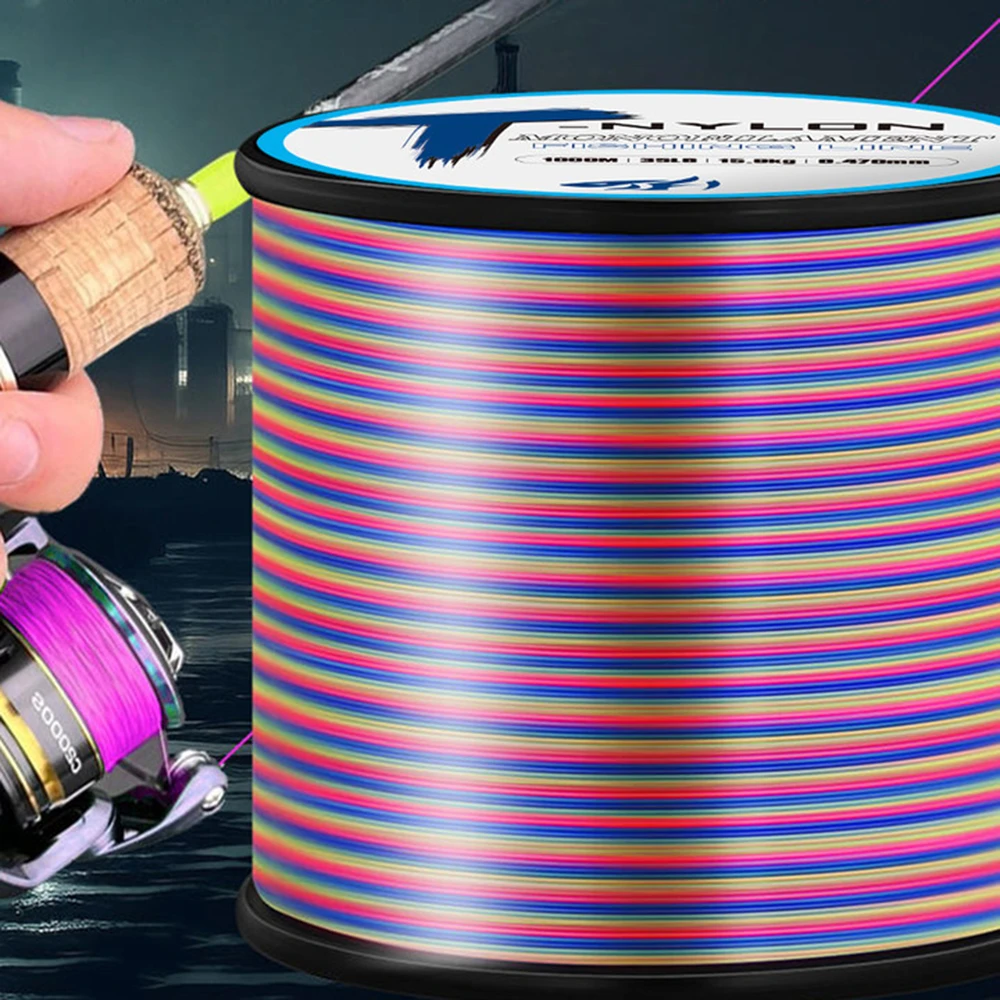 ThornsLine-sedal de nailon monofilamento Multicolor, recubierto de fluorocarbono, 1000M, 3000M, Japón, súper fuerte, sedal de pesca para carpa - imagen 3