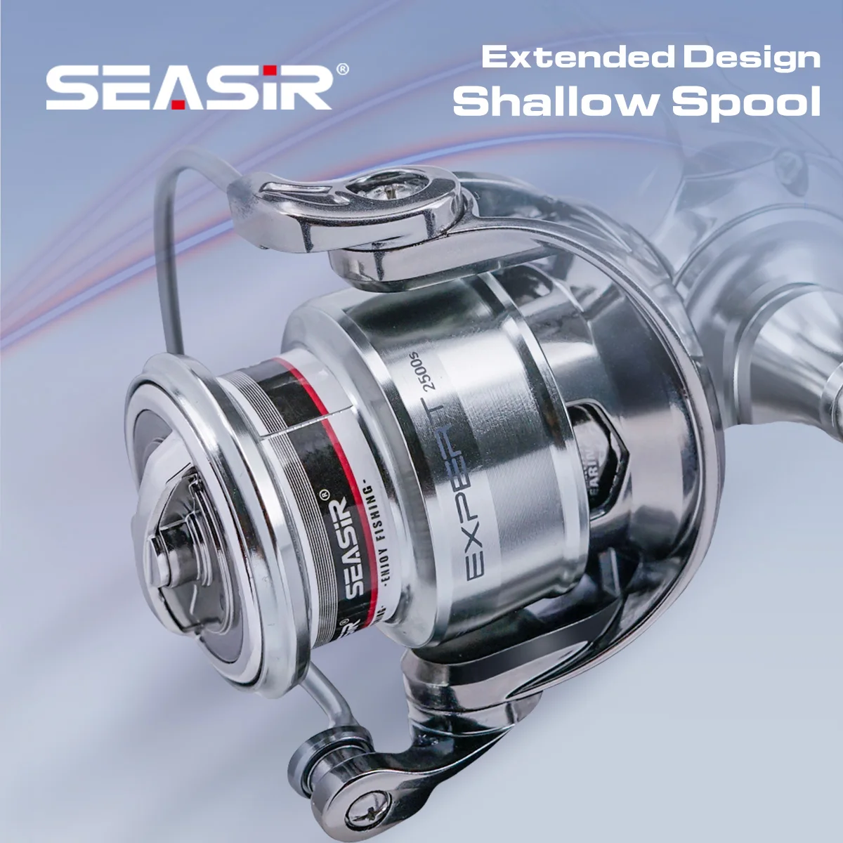Carrete Spinning Seasir Expert – Lanzamiento ultralargo mar y río - imagen 3