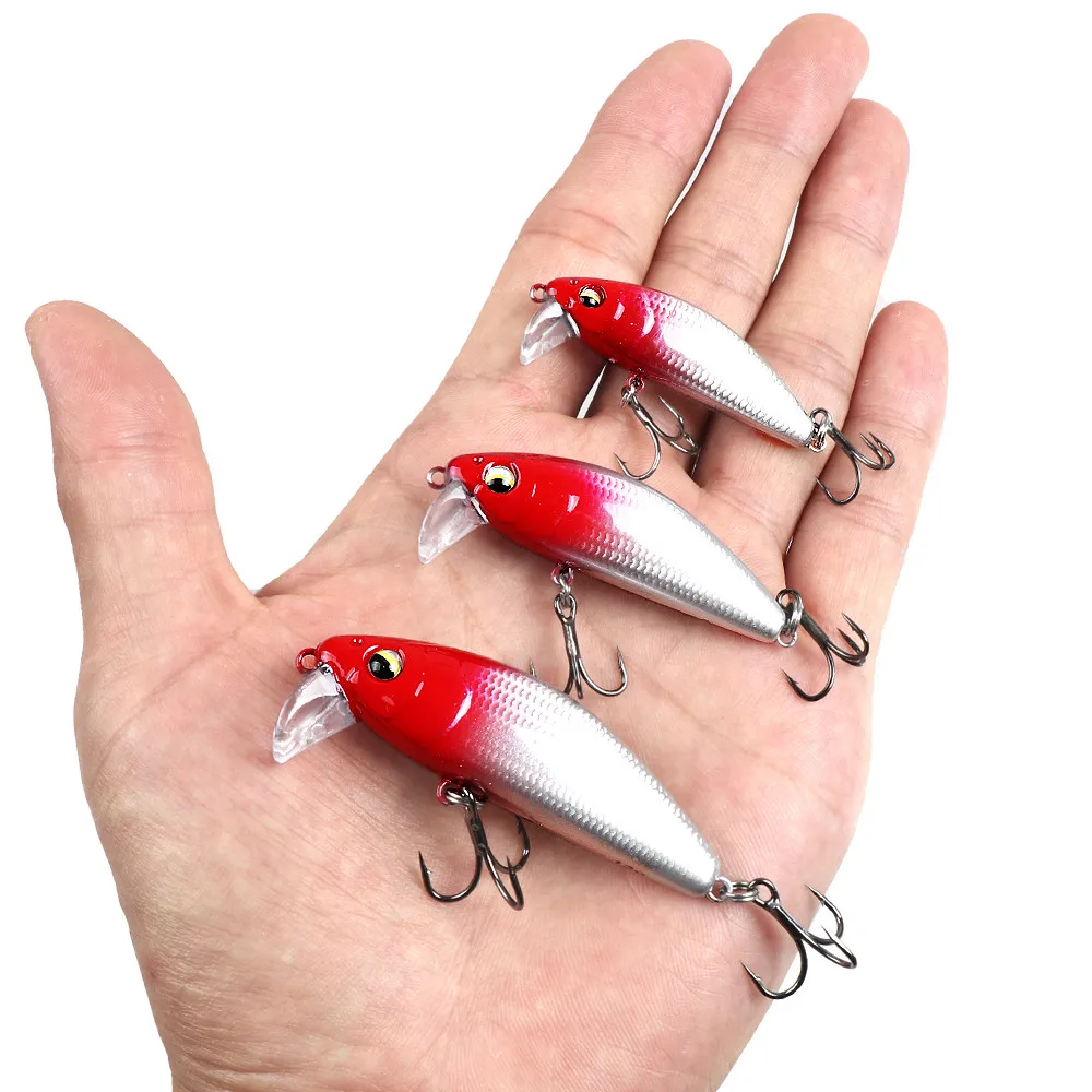 Señuelo de pesca 5,5g/8g/12g, pececillo que se hunde, señuelo de pesca de agua, señuelo de tiro largo, cebo duro, pececillo - imagen 3