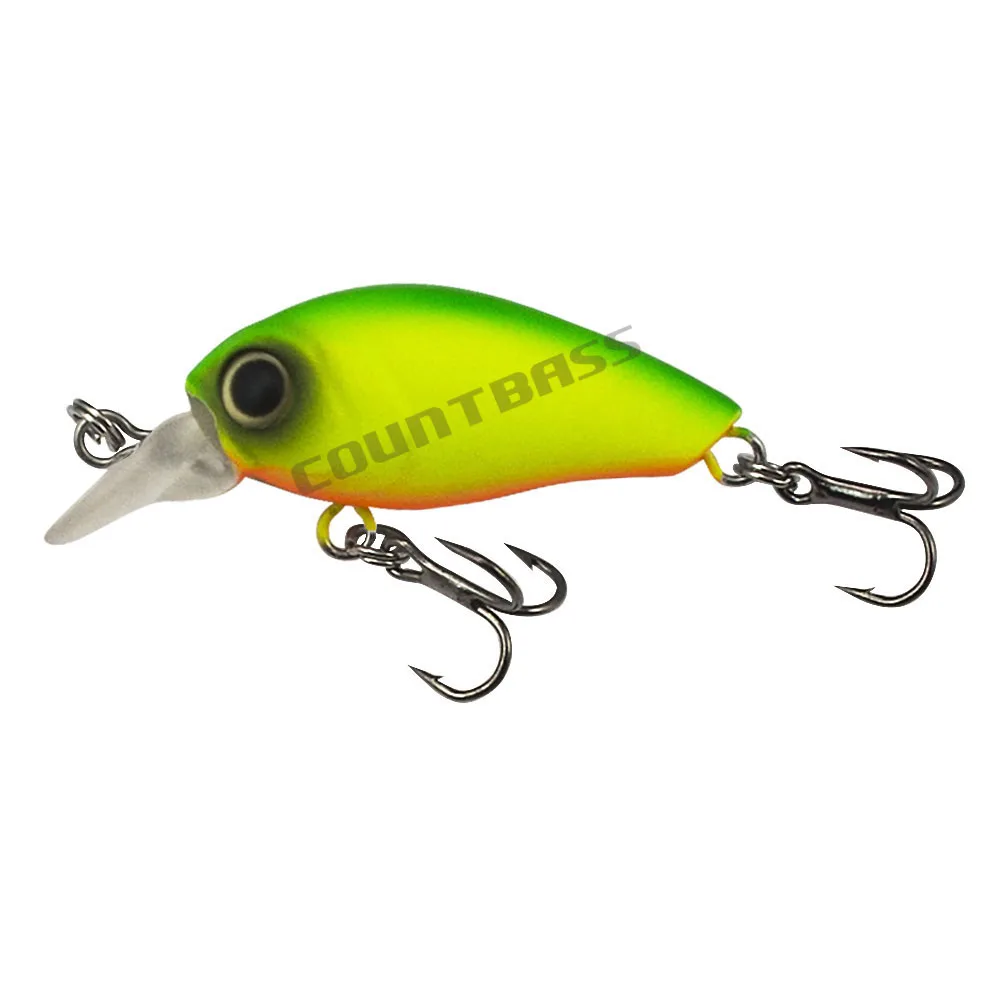 Señuelos duros de plástico de 36mm, 1-3/8 ", 4,3g, 1/8 oz. Crankbaits de hundimiento, cebos de pesca, Crankbait, Wobblers, Plug, señuelo de pescado de agua dulce - imagen 2