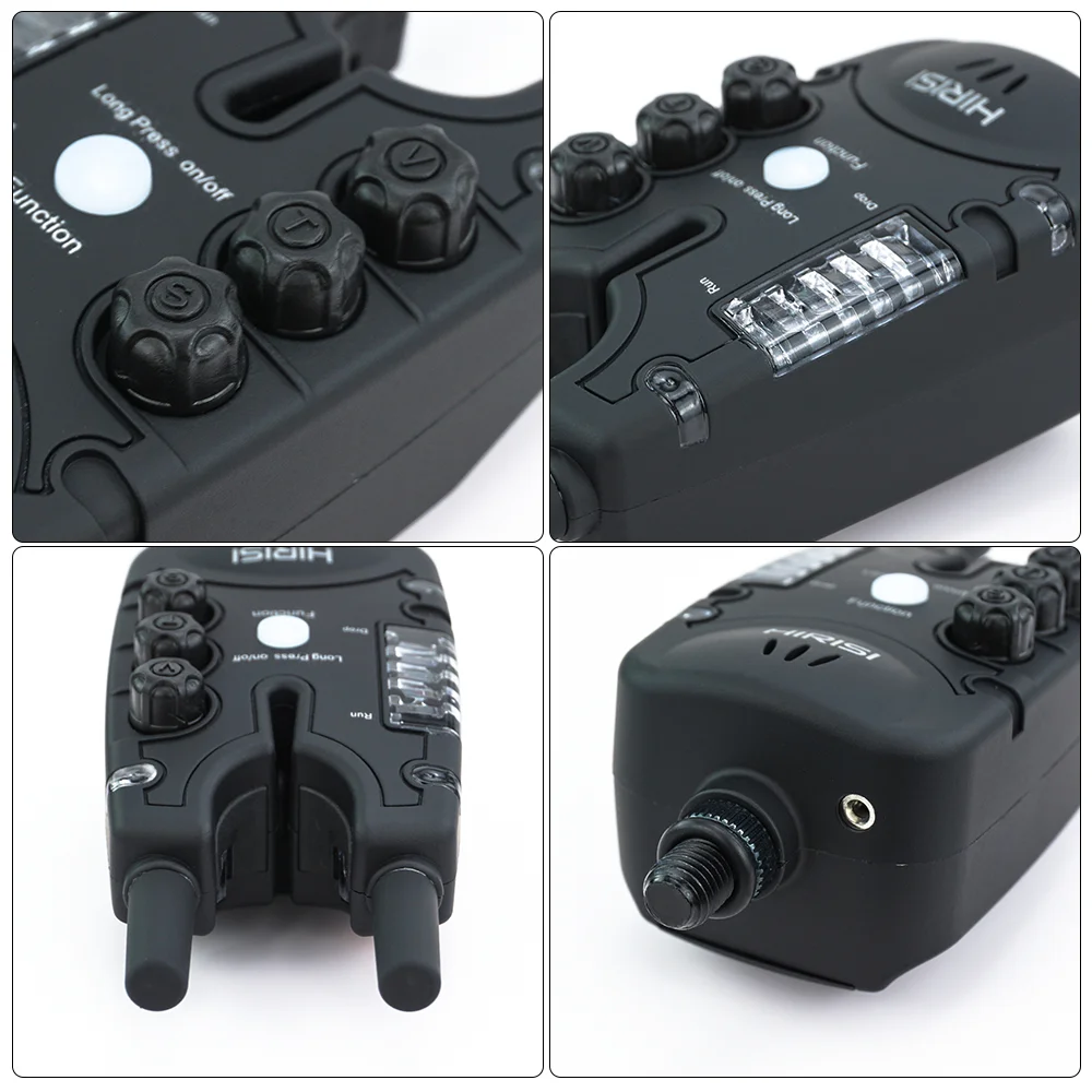 Hirisi-Juego de alarma de pesca de carpa, alarma de mordedura inalámbrica, Control remoto bidireccional, indicador de mordedura, accesorios de pesca - imagen 5