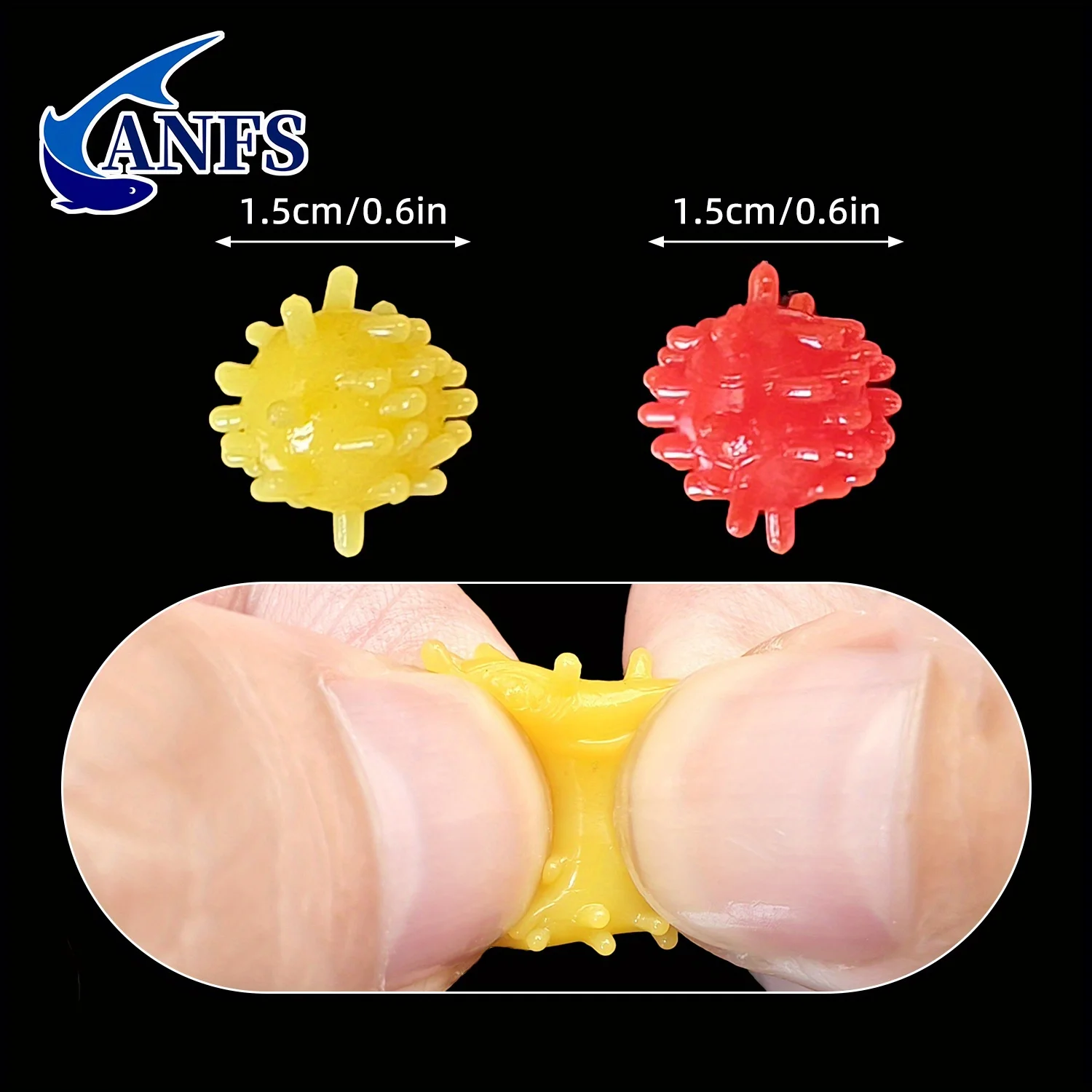 ANFS-señuelo de Pesca suave de 30 piezas, cebo flotante para Pesca en agua dulce y salada - imagen 5