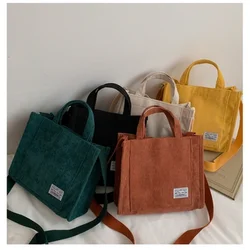 Bolso de pesca Retro Vintage pana lona algodón cremallera