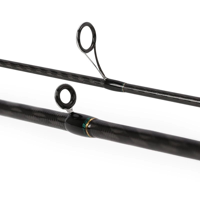 Caña de pescar TSURINOYA MYSTERY II 2,26 m/2,4 m/2,7 m/2,92 m M/MH Power FUJI anillos guía caña giratoria lubina cabeza de serpiente 2 secciones - imagen 5