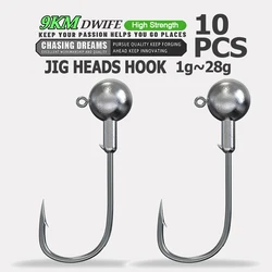 9KM Jig Head para cabracho – Anzuelos de agua salada